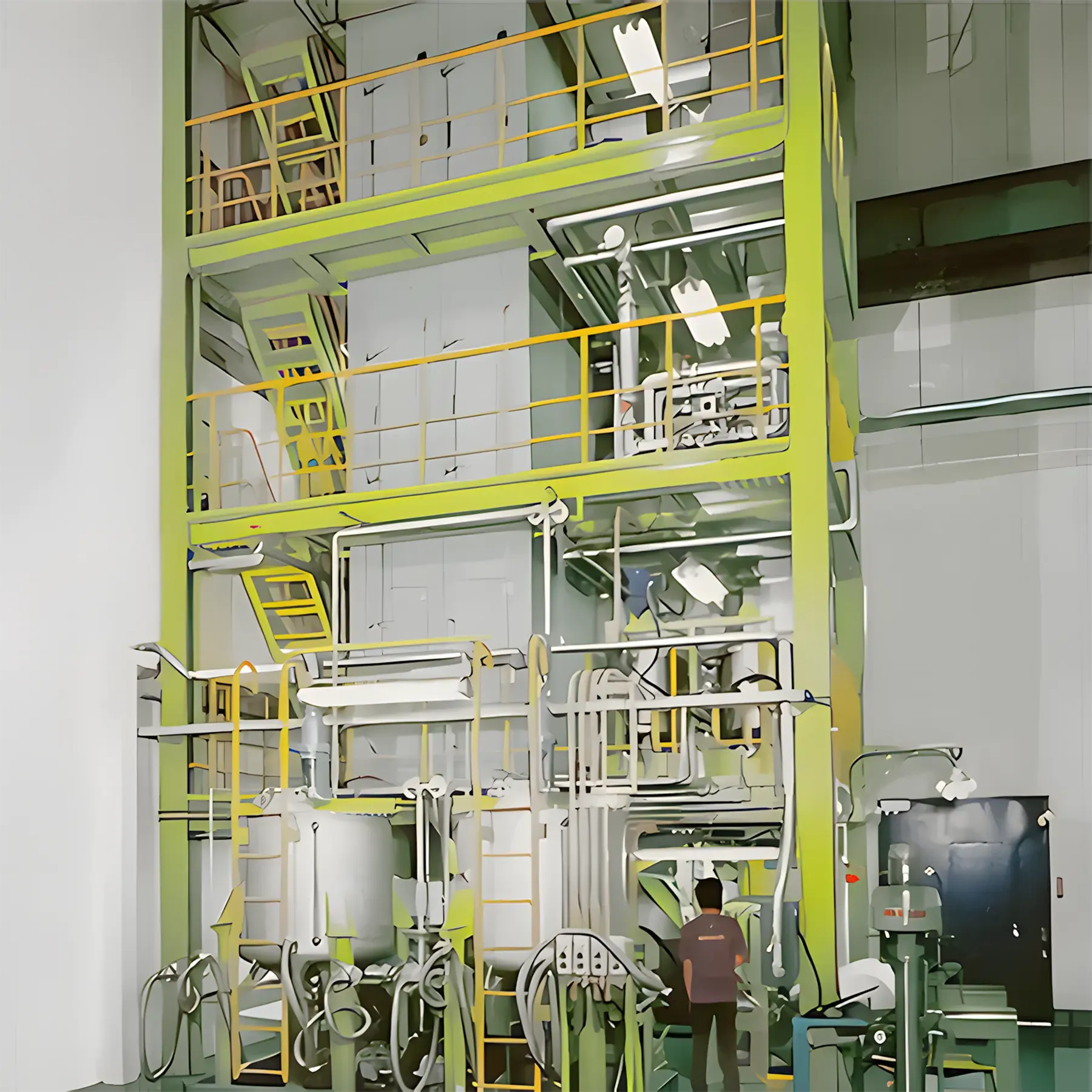 Fiber Glass Epoxy Vertical Impregnation Line for Prepreg, CCL, Copper Clad Laminates